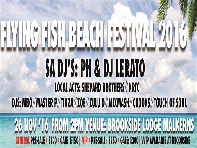 Flying Fish Beach Festival 2016 Pic